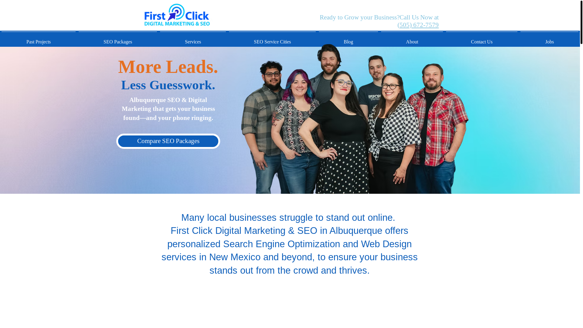 website screenshot of https://firstclickthrive.info/