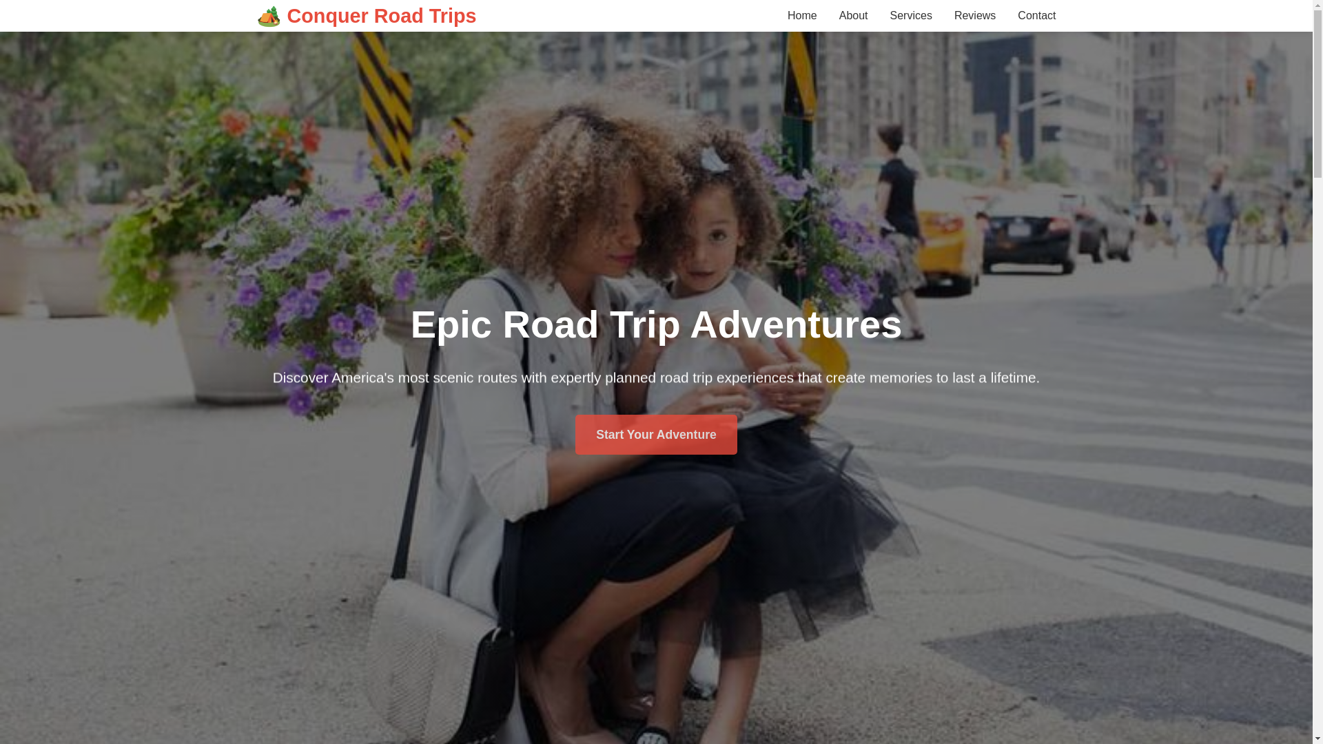 website screenshot of https://conquerroadtrips.cyou/