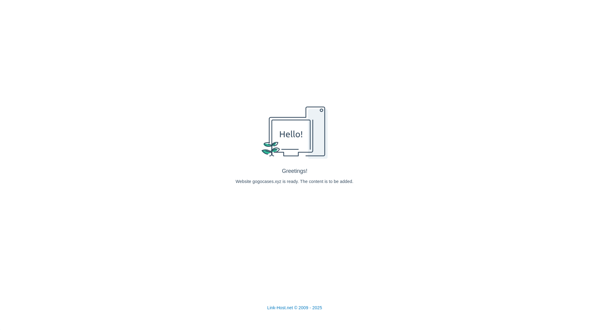 website screenshot of https://gogocases.xyz/