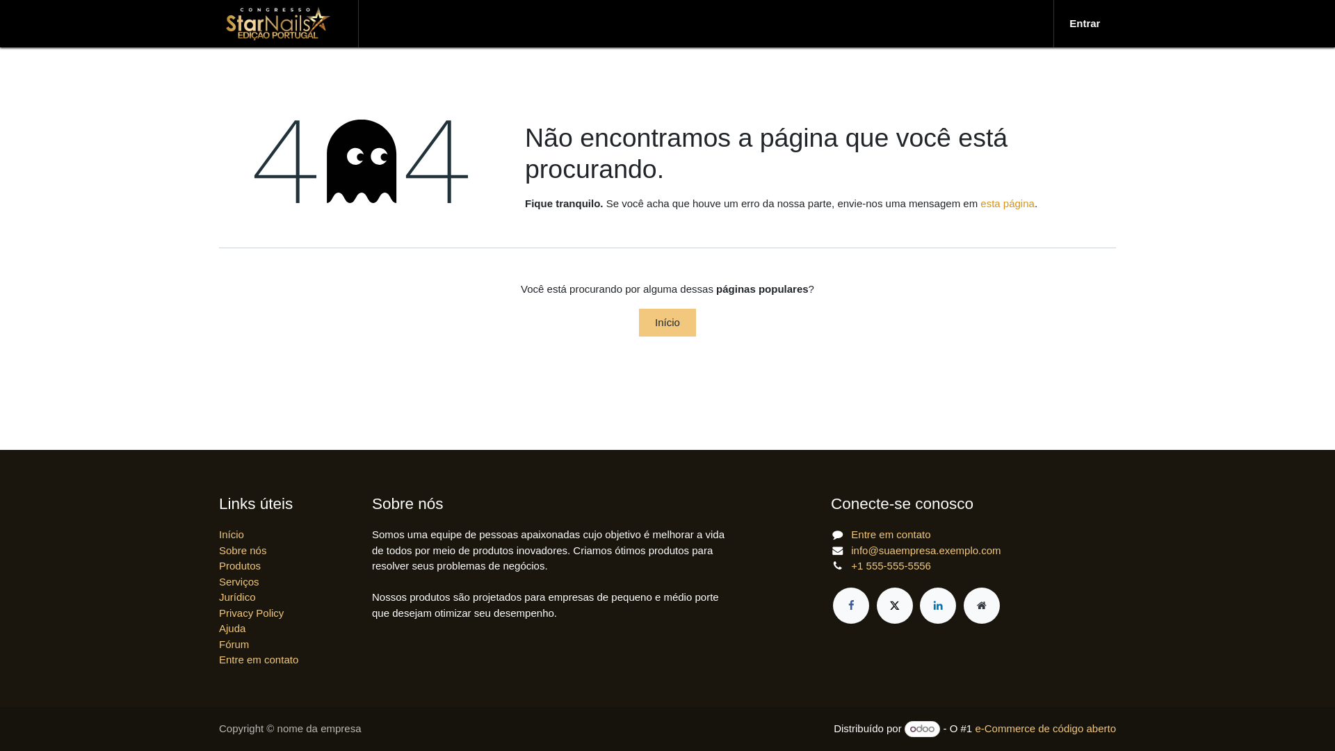website screenshot of https://starnails.pt/