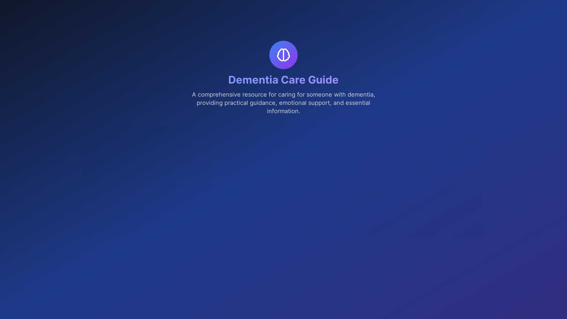 website screenshot of https://dementiahelp.me/