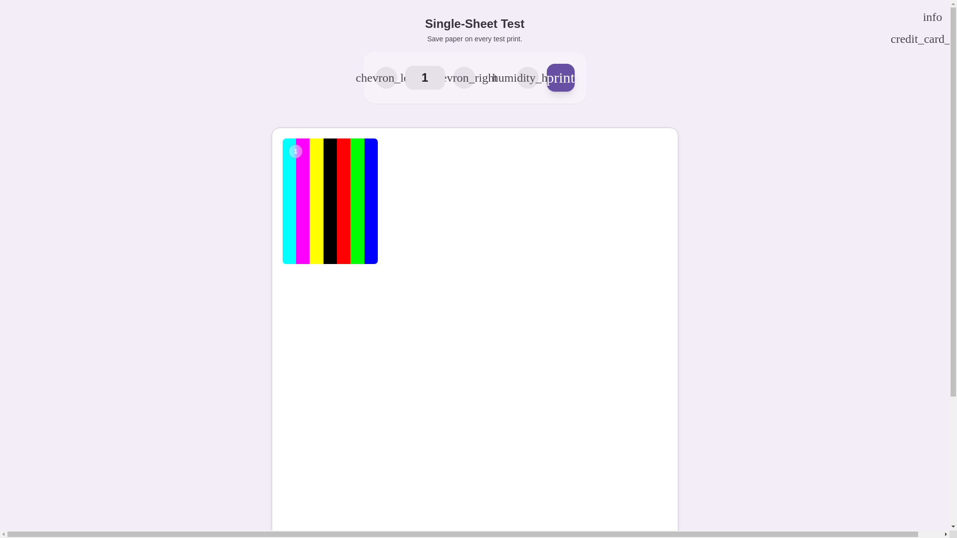 website screenshot of https://ecotestprint.com/