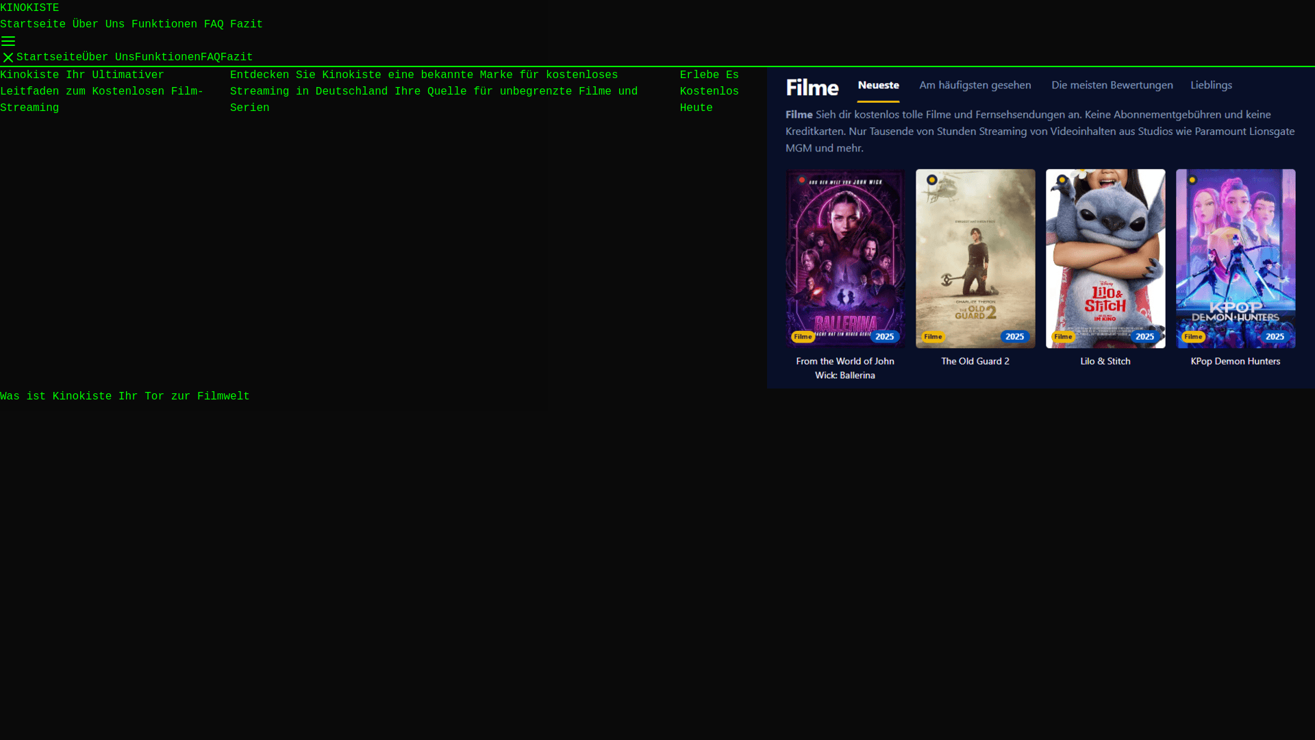 website screenshot of https://kinokiste-26xq.pages.dev/