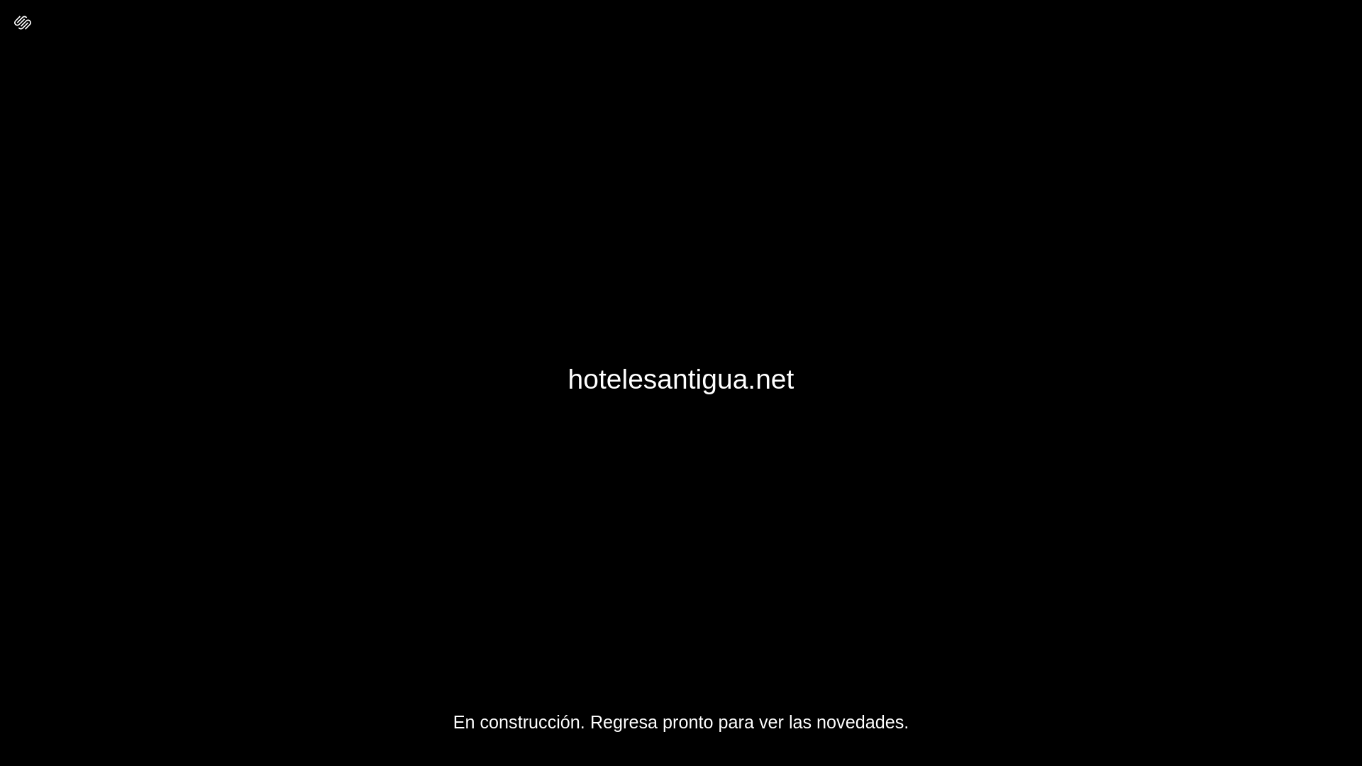 website screenshot of https://hotelesantigua.net/