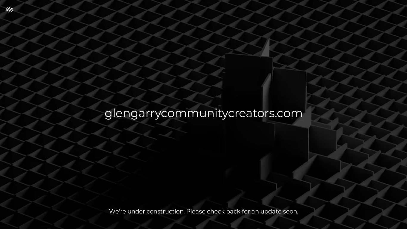 website screenshot of https://glengarrycommunitycreators.com/