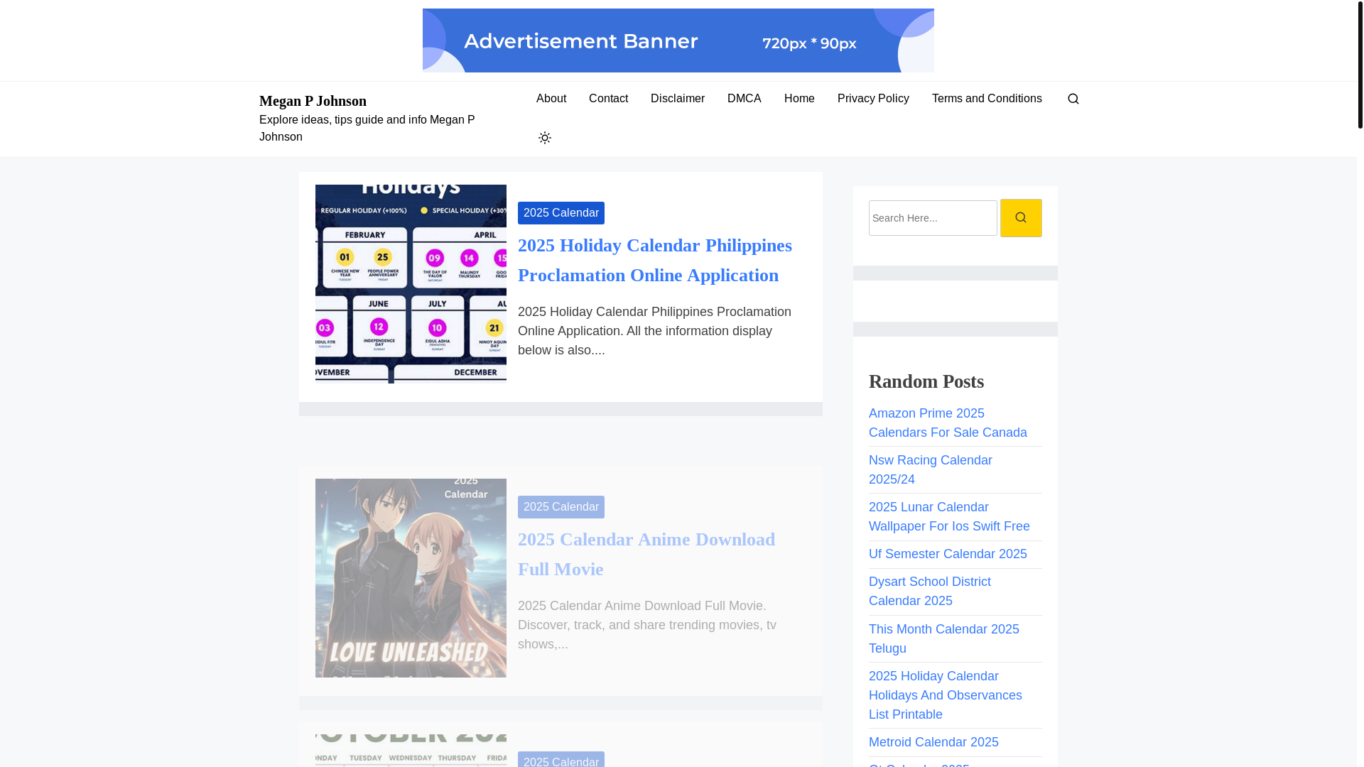 website screenshot of https://meganpjohnsonl.pages.dev/