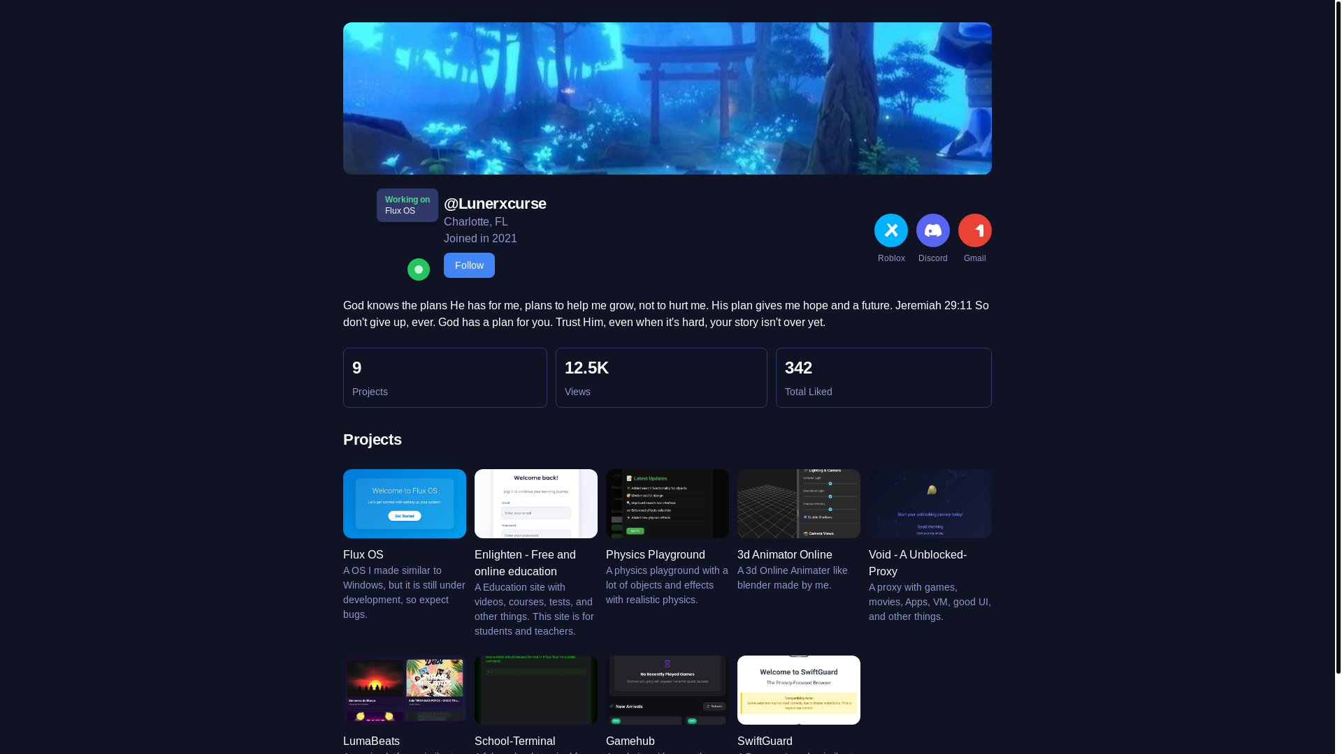 website screenshot of https://profilepage-com.pages.dev/
