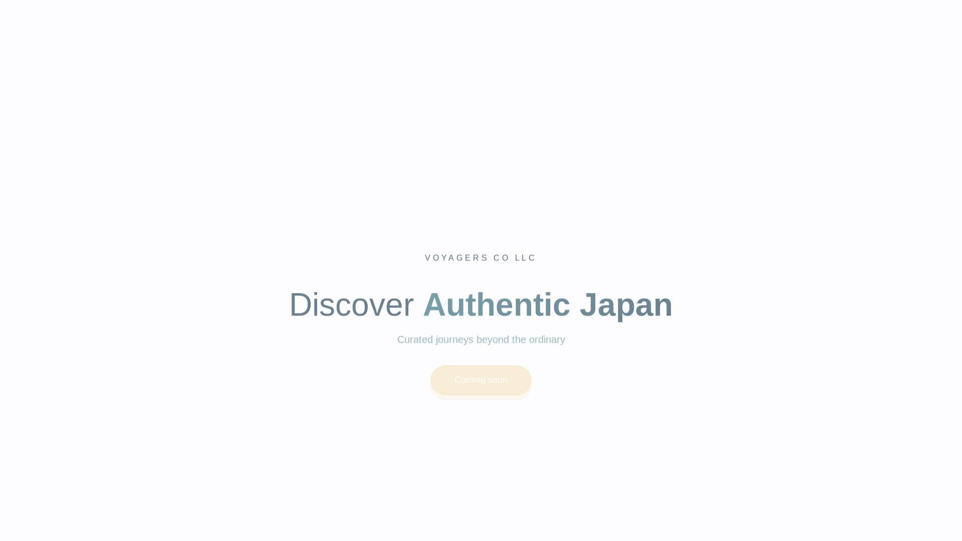 website screenshot of https://voyagers-hiroshima.com/