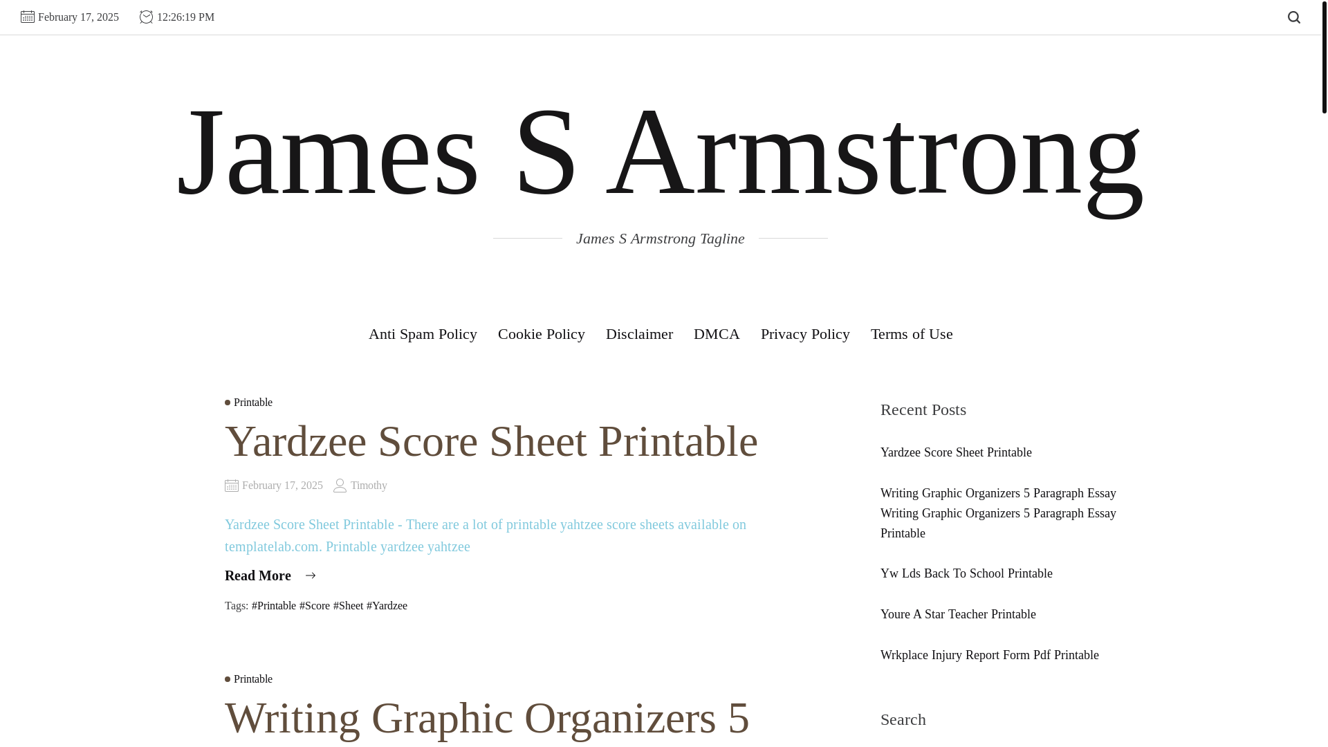 website screenshot of https://jamessarmstrongw.pages.dev/