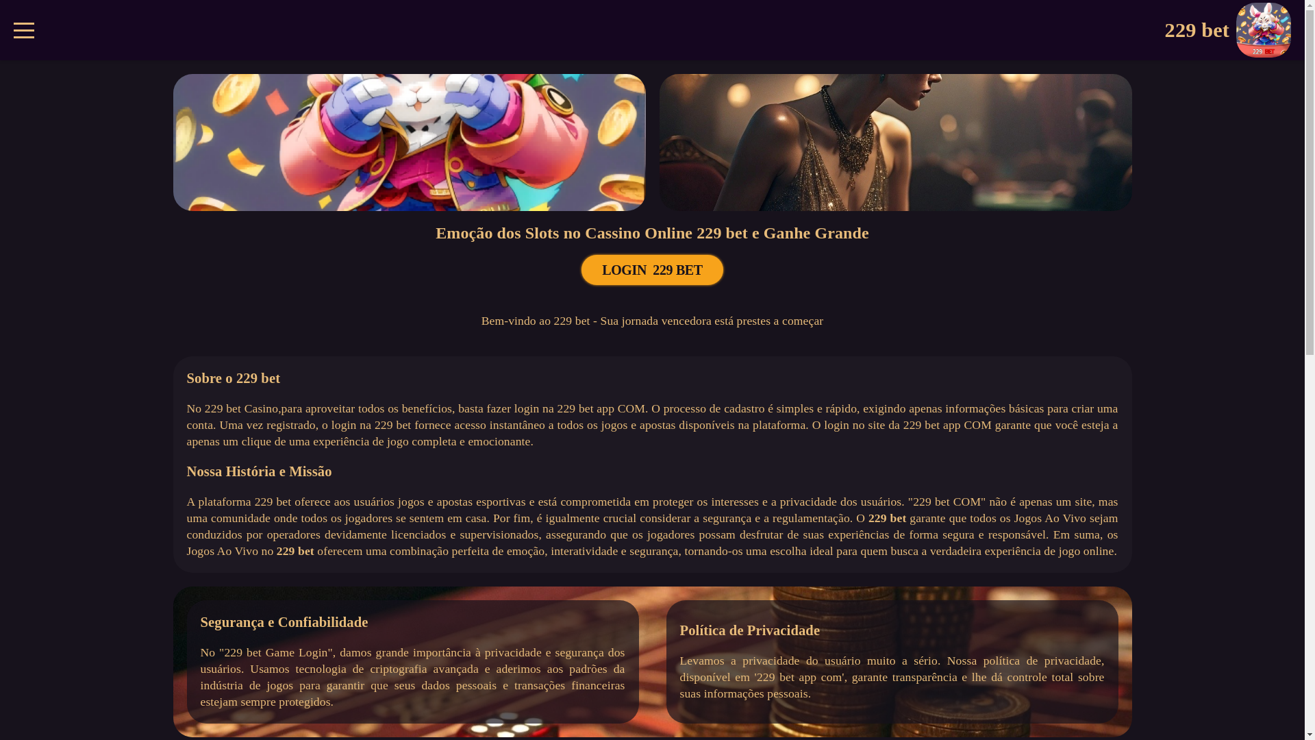 website screenshot of https://229beta.com/