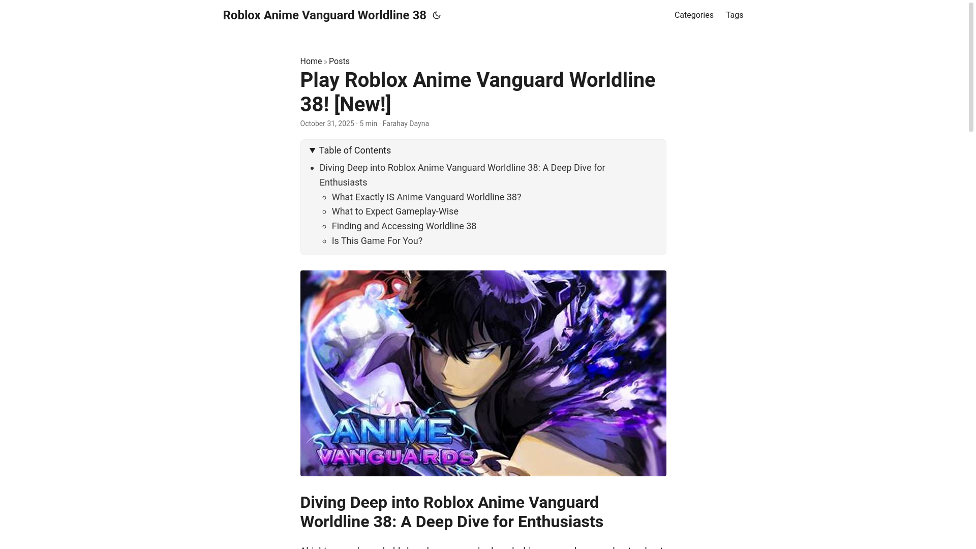 website screenshot of https://roblox-anime-vanguard-worldline-38.pages.dev/