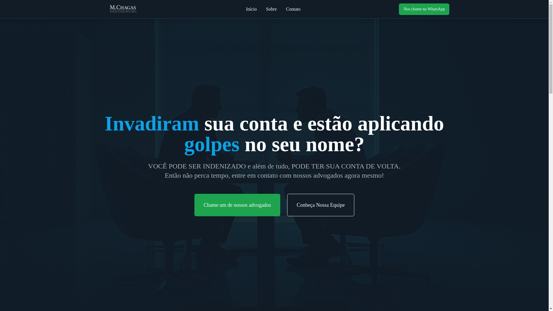 website screenshot of https://mchagas.adv.br/