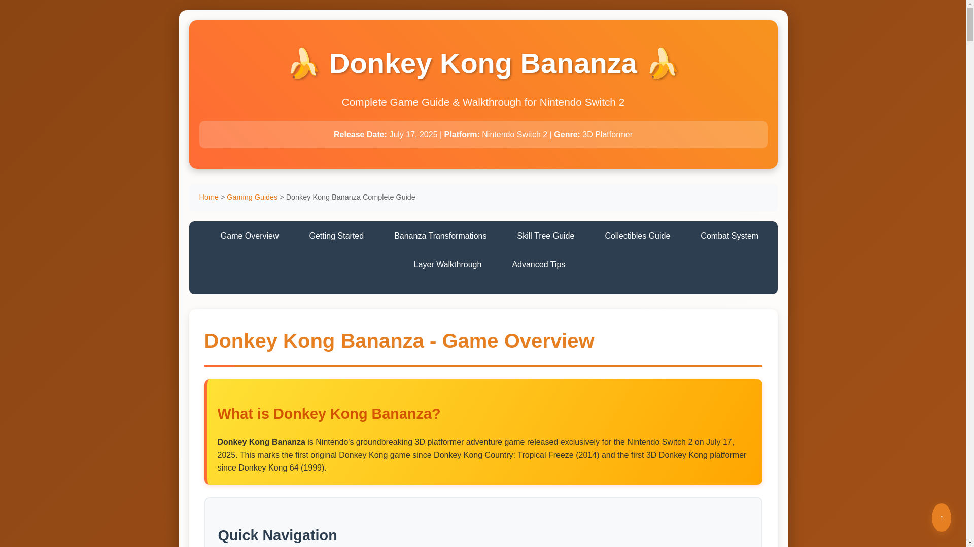 website screenshot of https://donkeykongbananza-online.pages.dev/