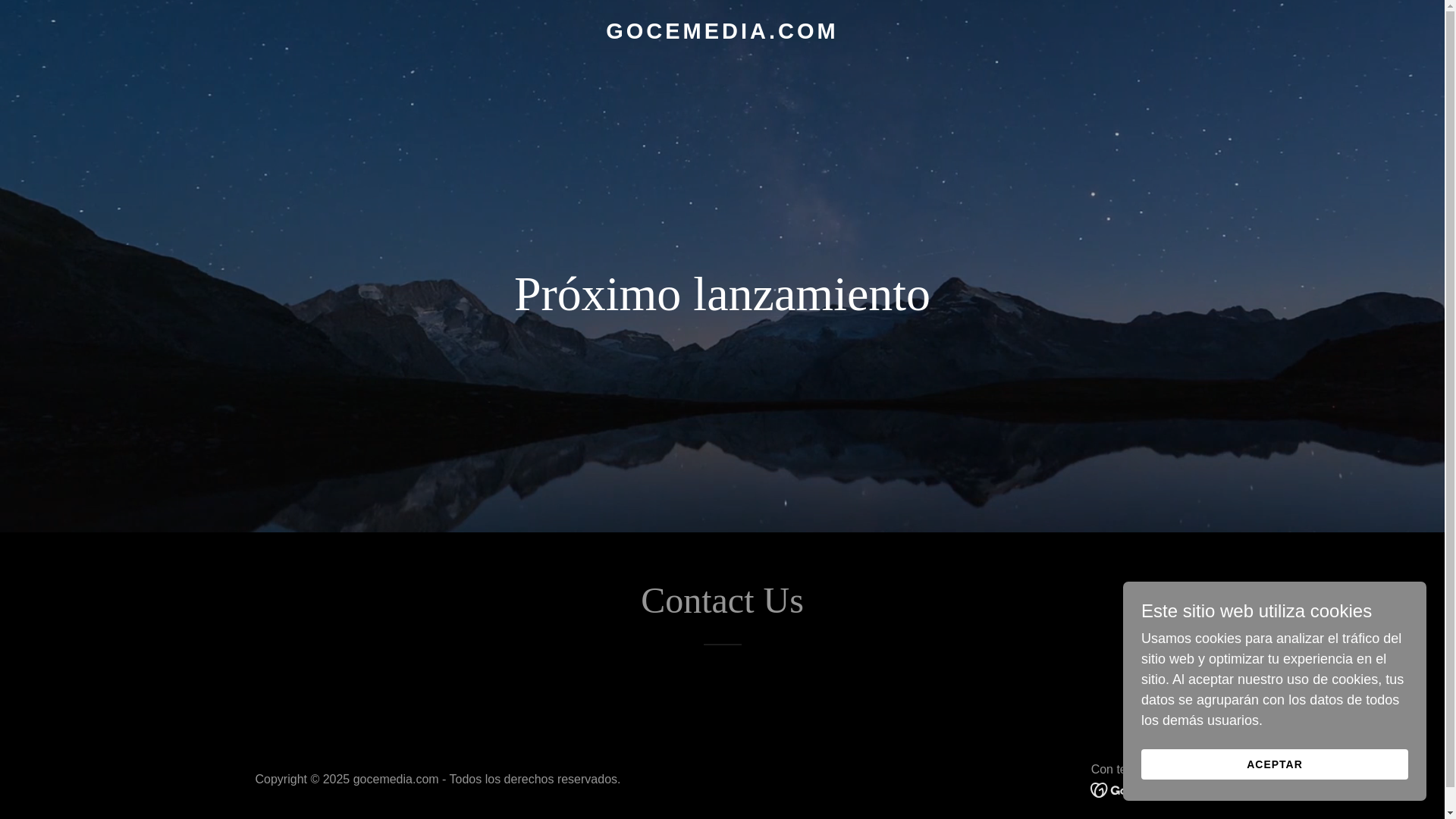 website screenshot of https://gocemedia.com/