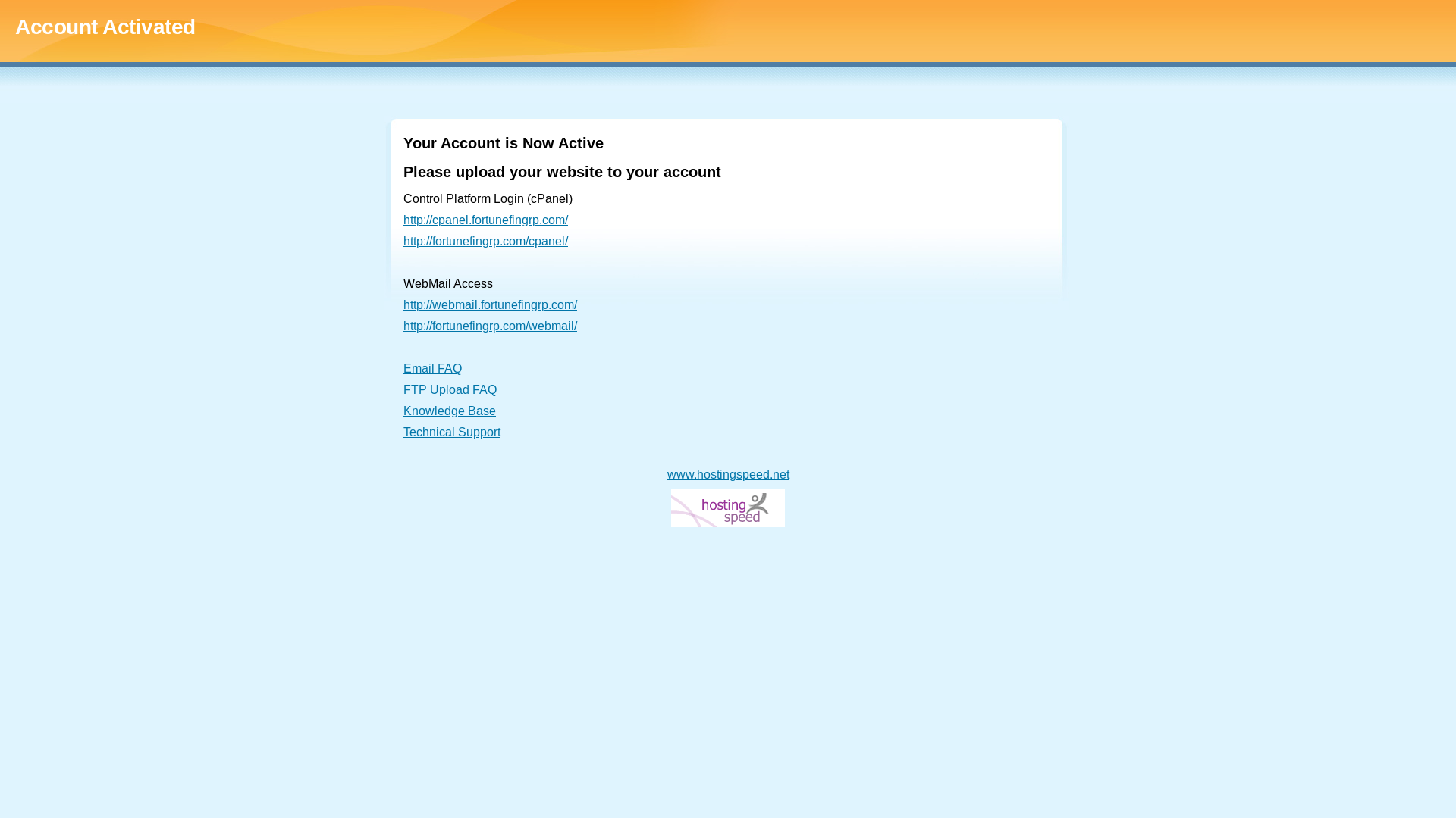 website screenshot of https://fortunefingrp.com/