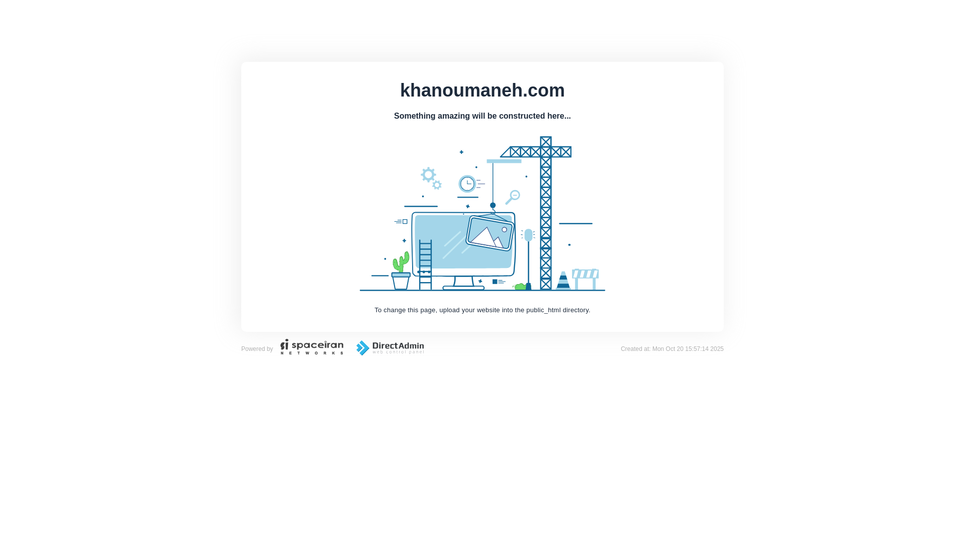 website screenshot of https://khanoumaneh.com/