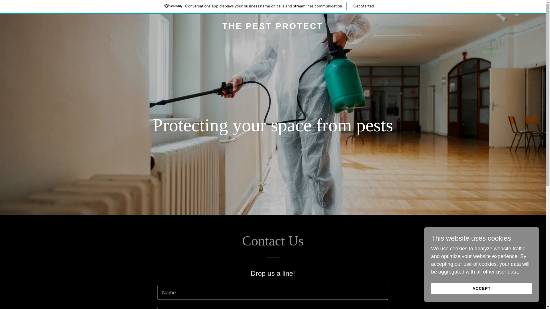website screenshot of https://thepestprotect.com/