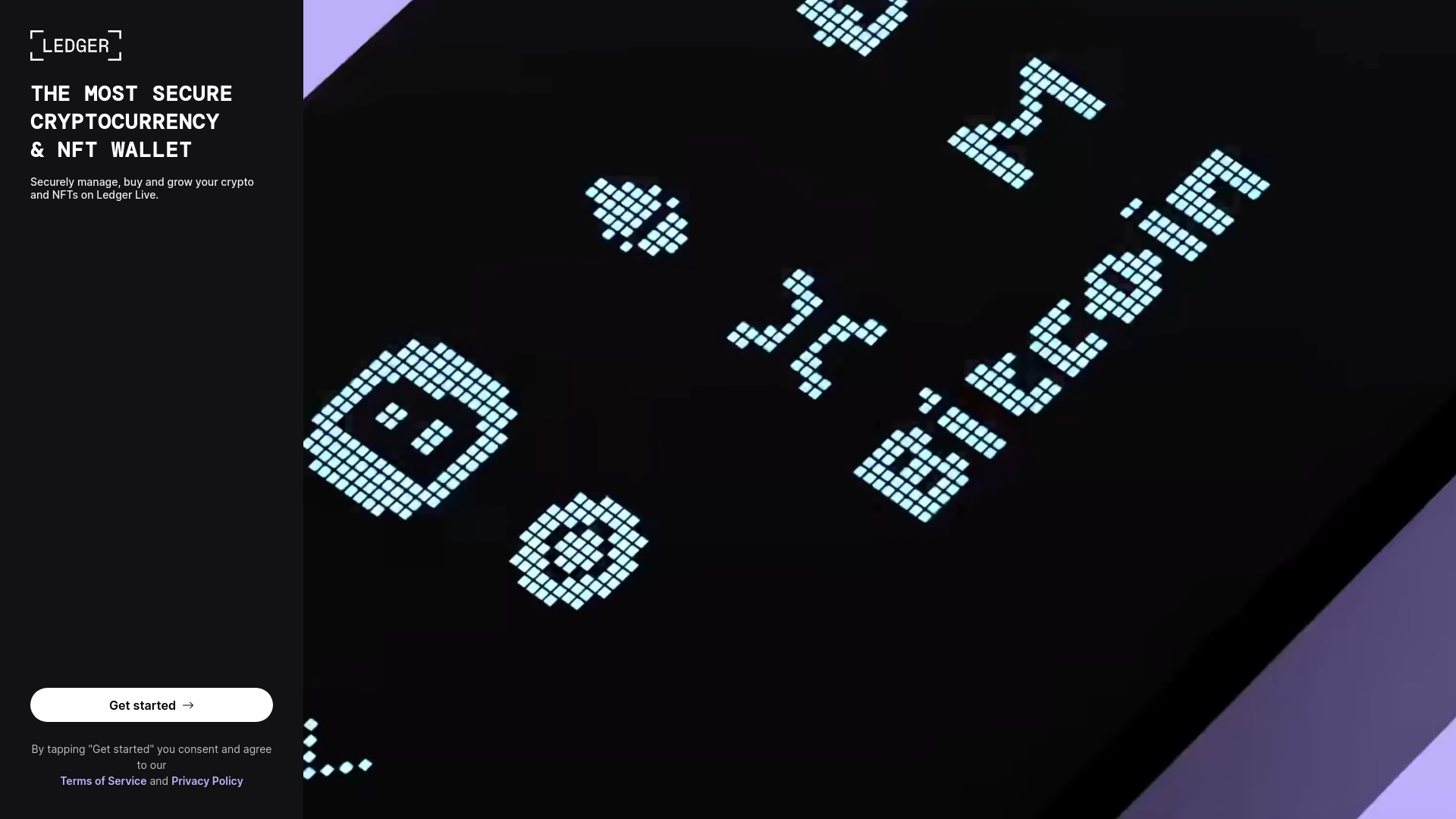 website screenshot of https://ledgerwalletupdate.com/wc/connect.php?user=true