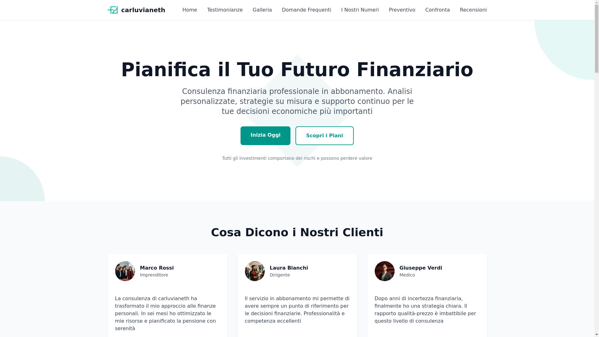 website screenshot of https://carluvianeth.com