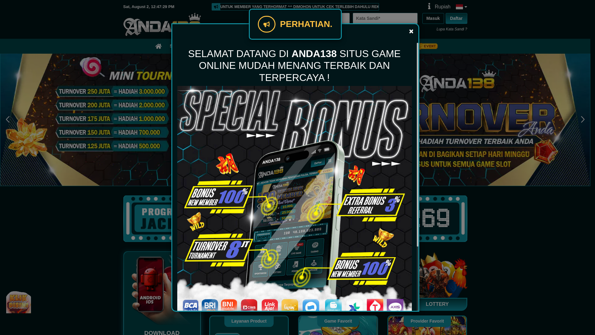 website screenshot of https://14anda138.com/
