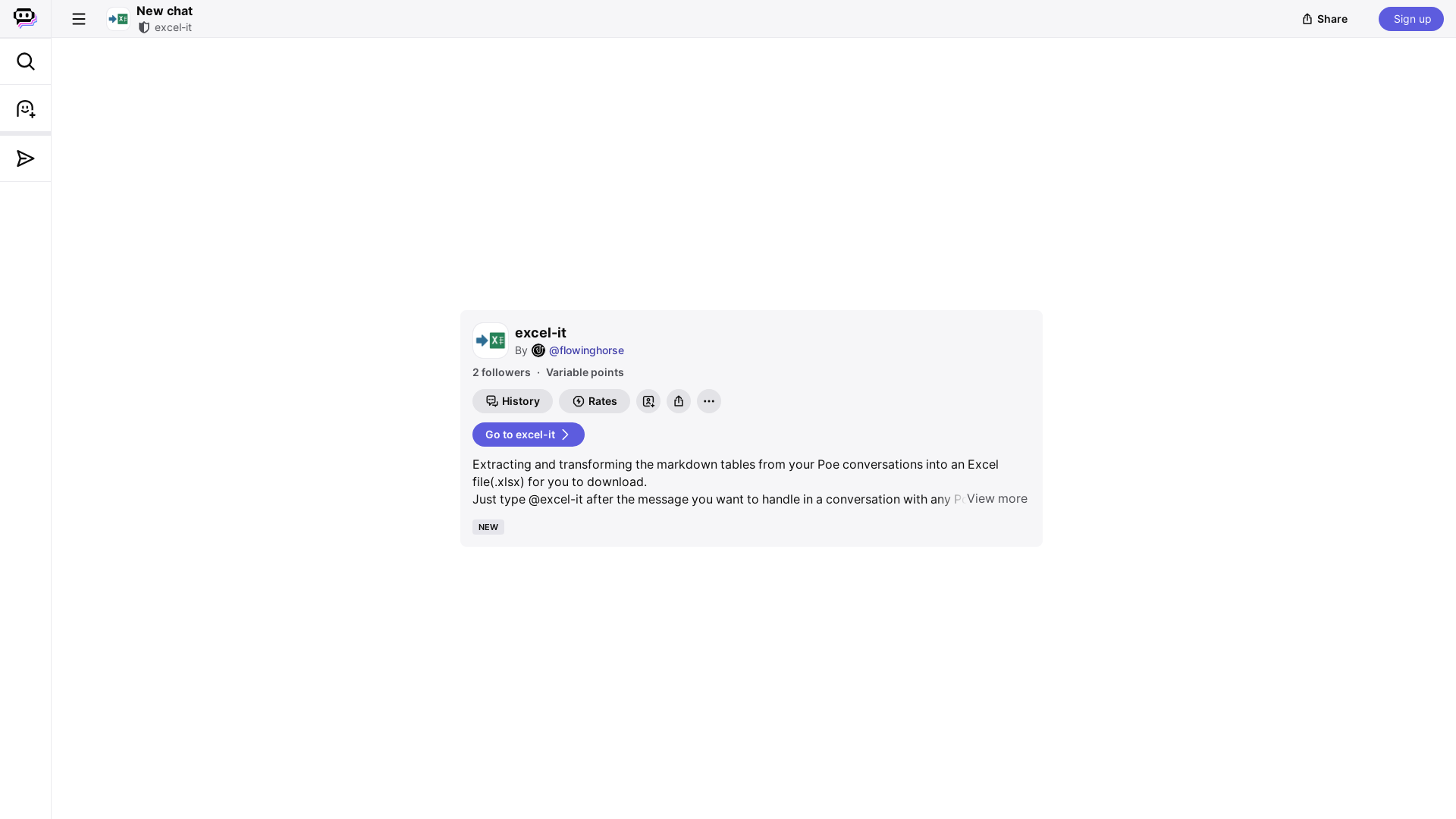 website screenshot of https://excel-it.pages.dev/
