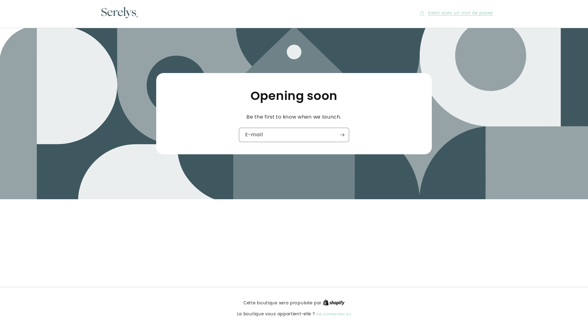 website screenshot of https://serelys-skincare.com/