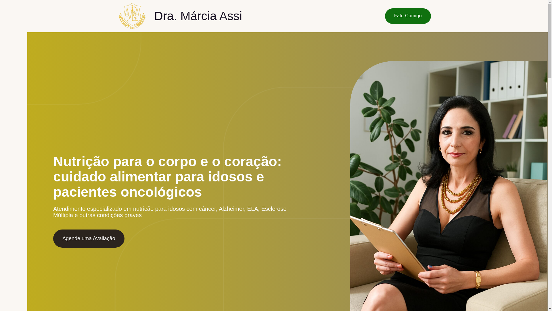 website screenshot of https://marciaassi.com.br/