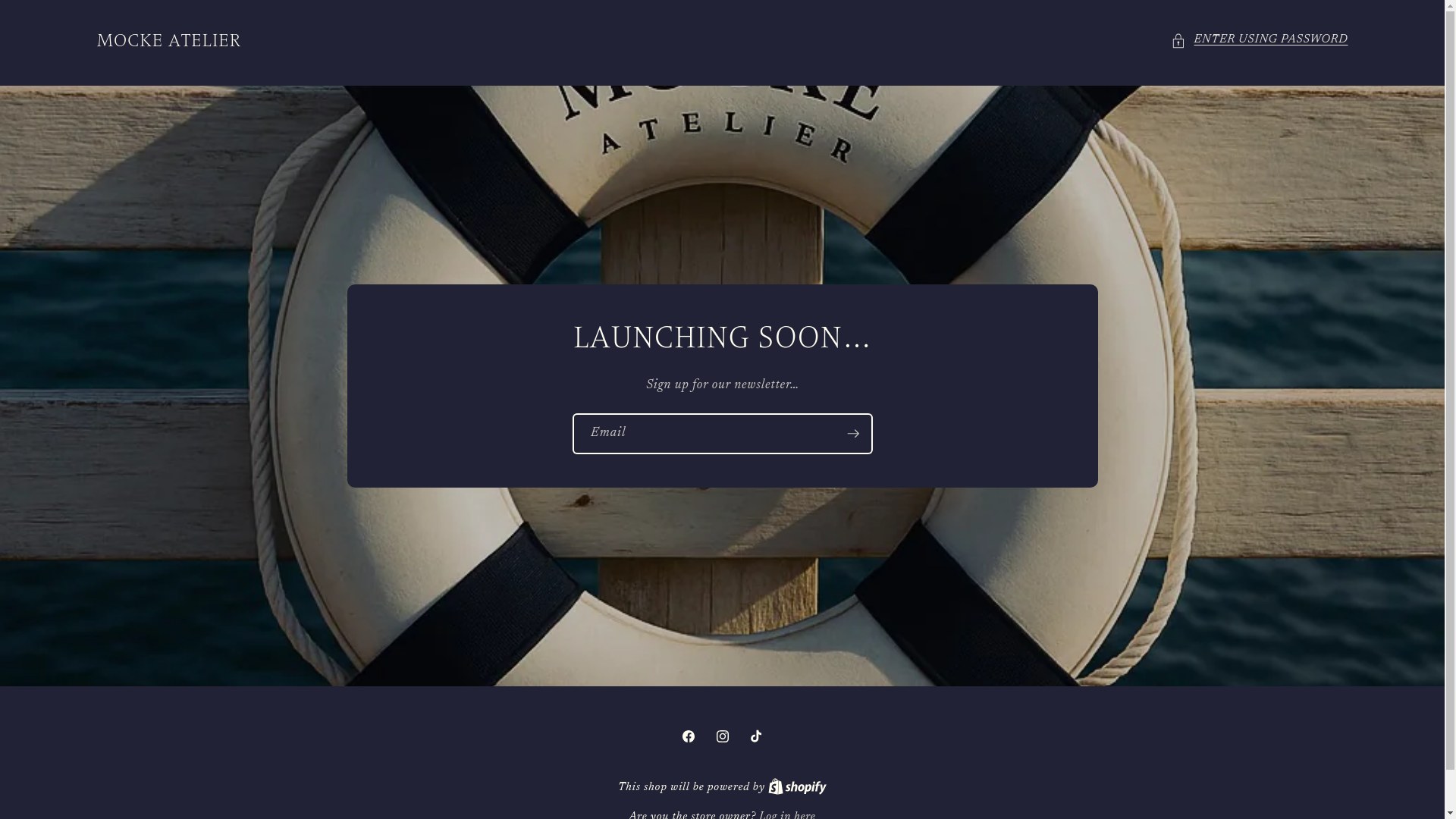 website screenshot of https://mockeatelier.com/