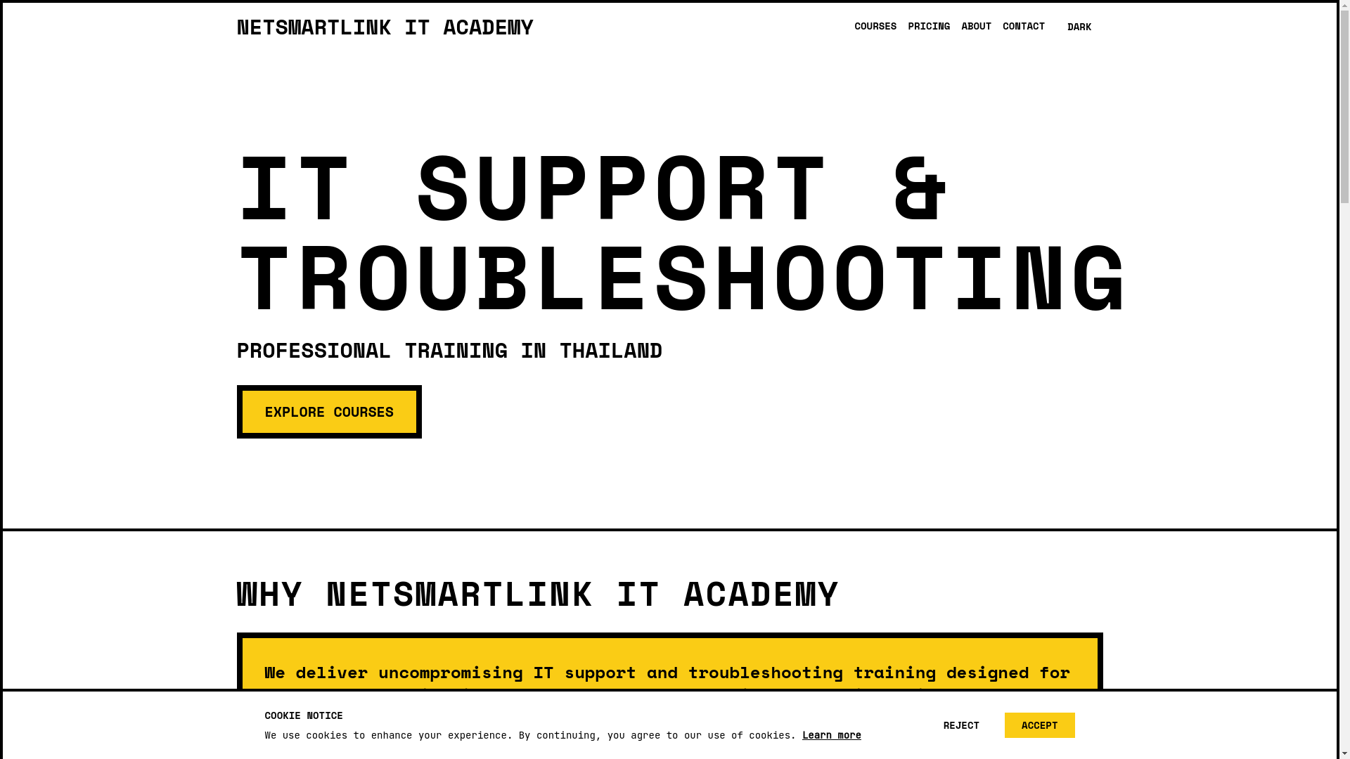 website screenshot of https://netsmartlink.app/