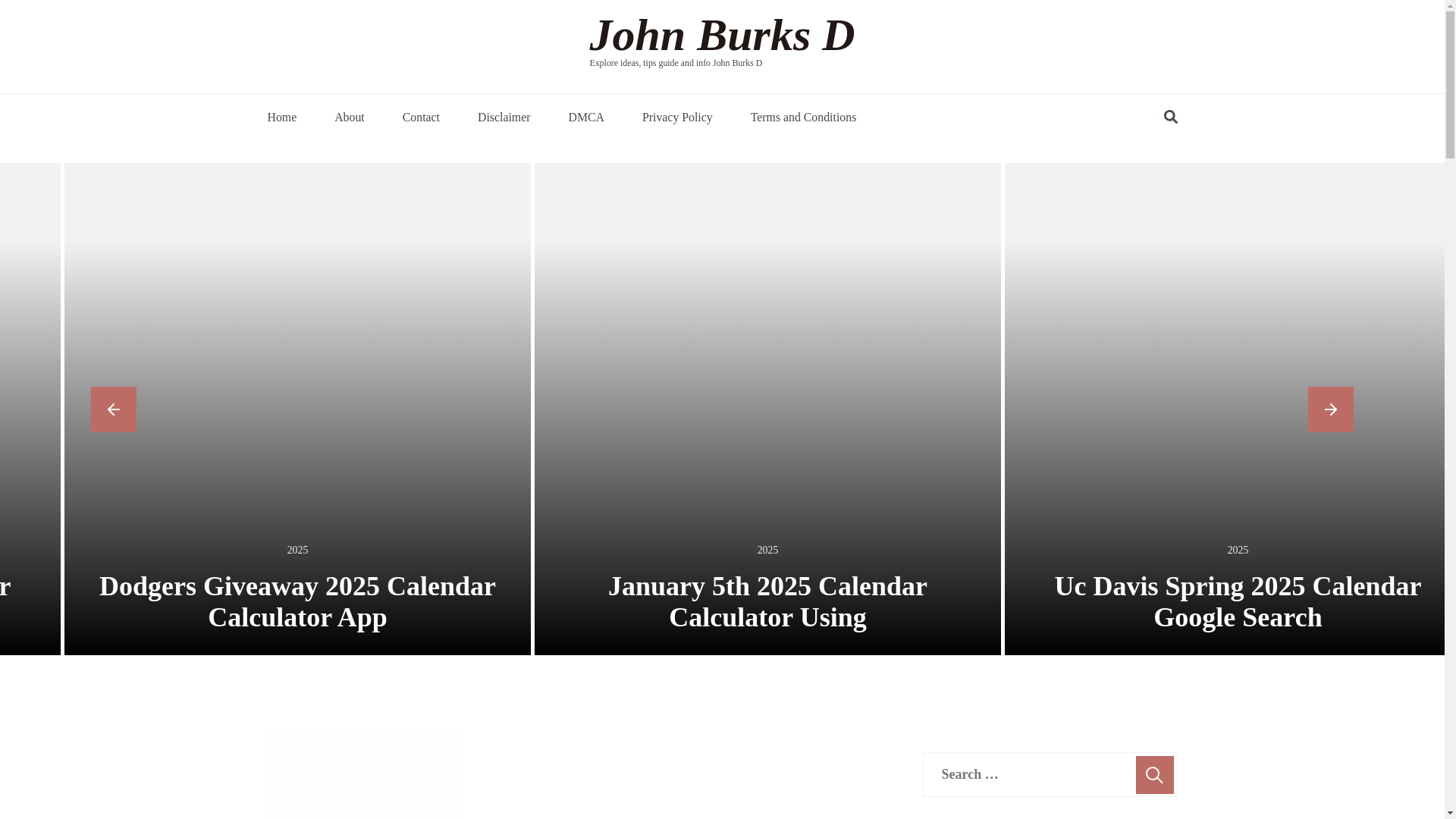 website screenshot of https://johnburksd.pages.dev/