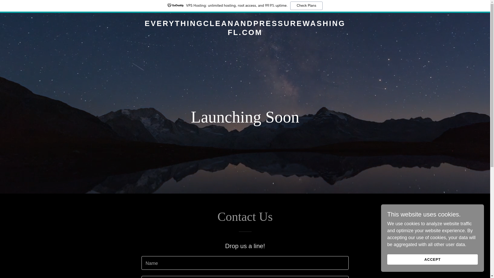 website screenshot of https://everythingcleanandpressurewashingfl.com/