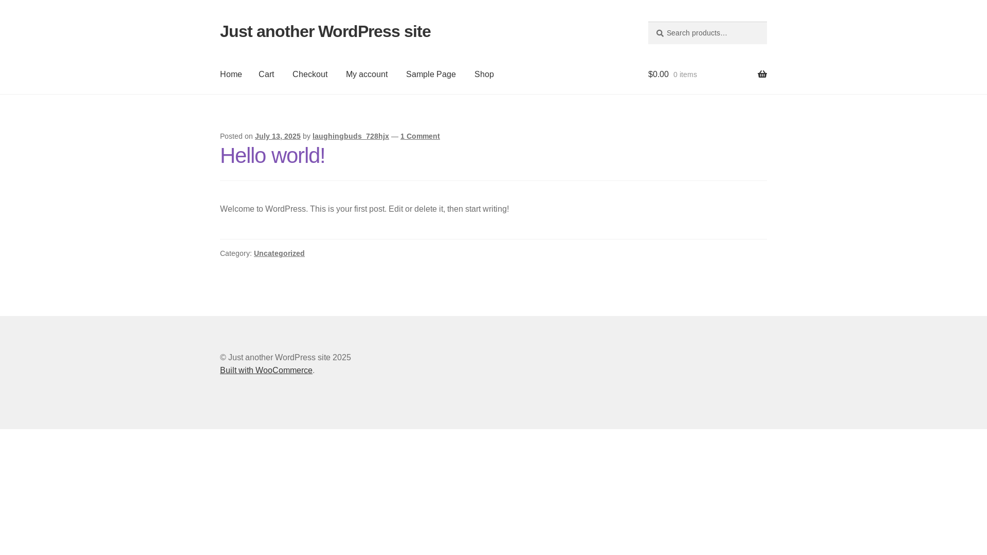 website screenshot of https://laughingbudsdelivery.com/