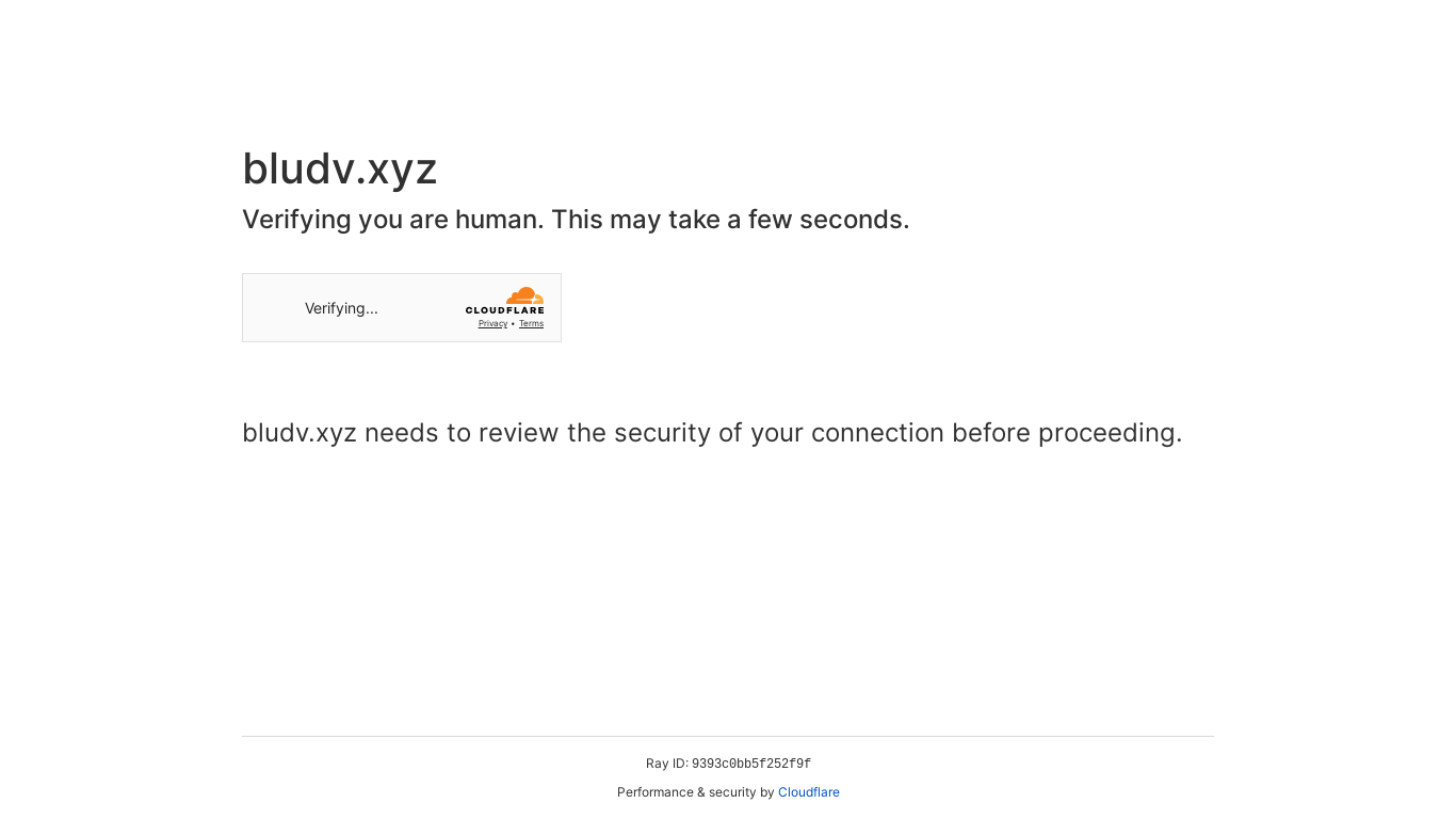 website screenshot of https://bludv.xyz/