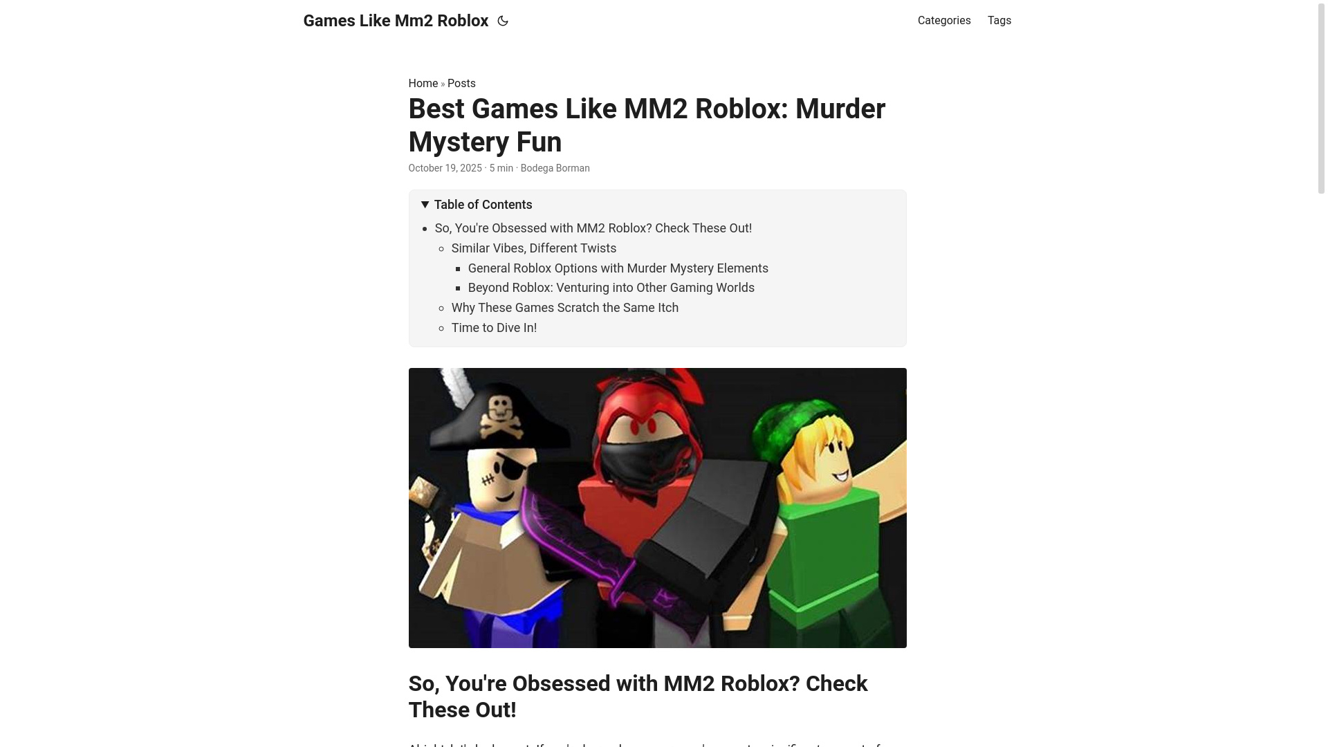 website screenshot of https://games-like-mm2-roblox.pages.dev/