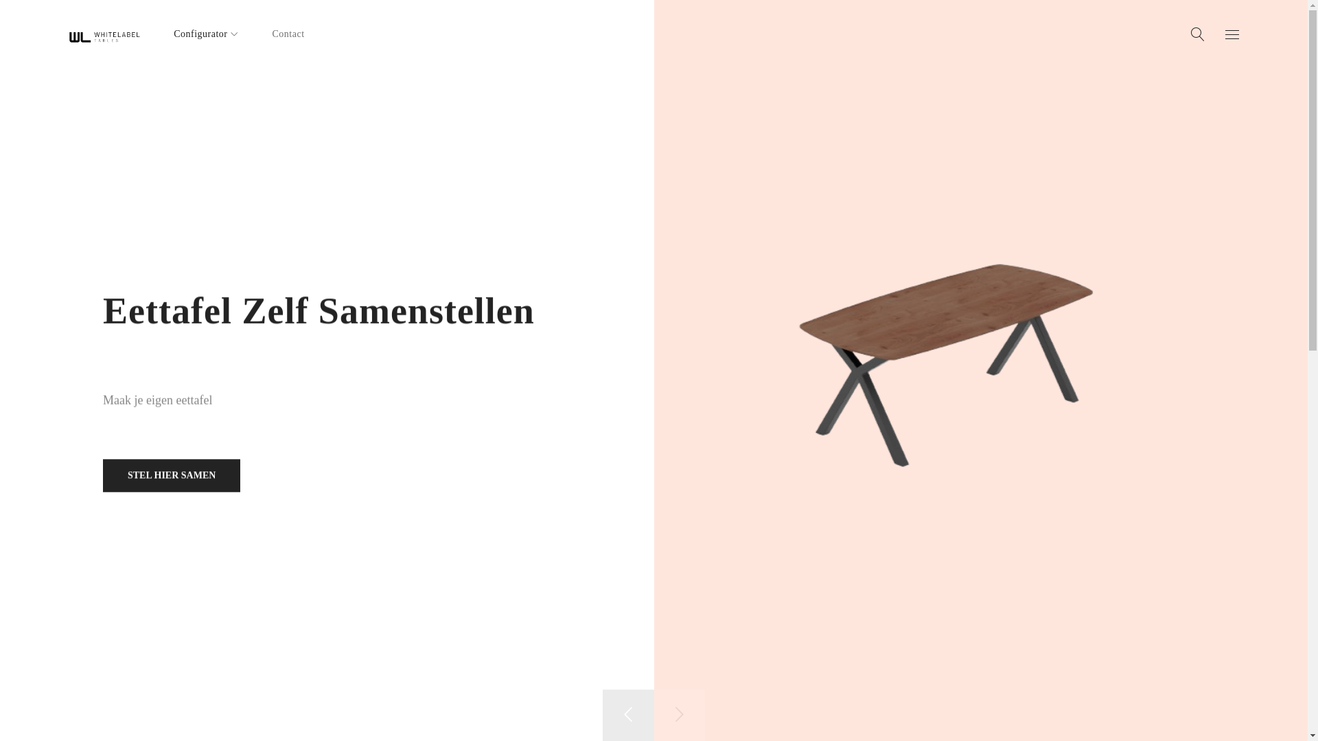 website screenshot of https://whitelabeltablesinfo.com/