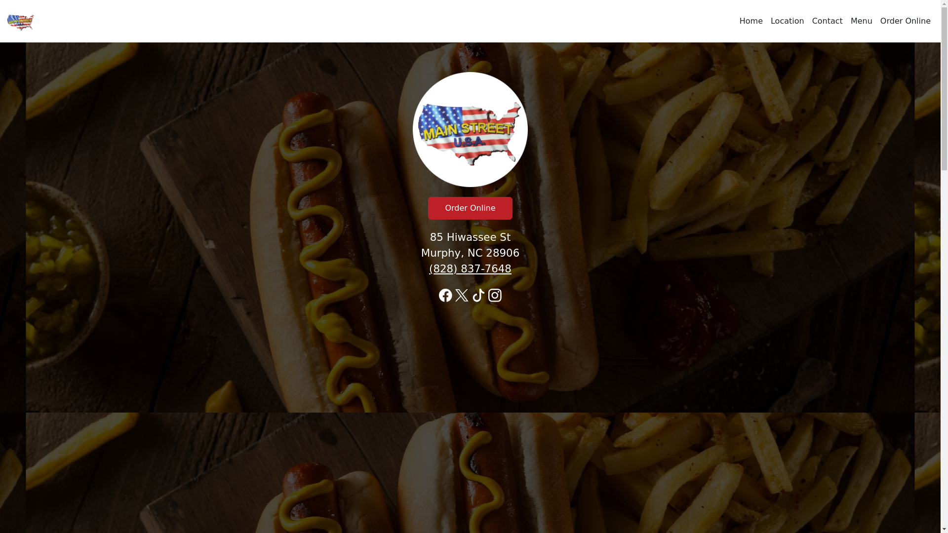 website screenshot of https://mainstreetusanc.com/