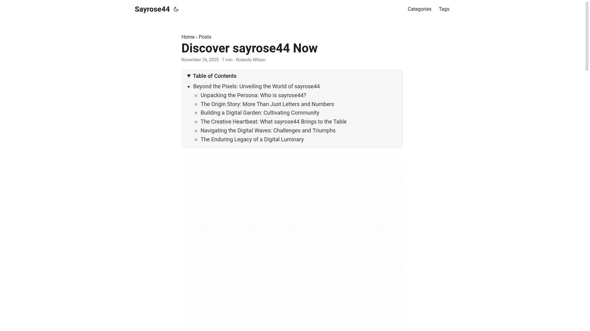 website screenshot of https://sayrose442.pages.dev/