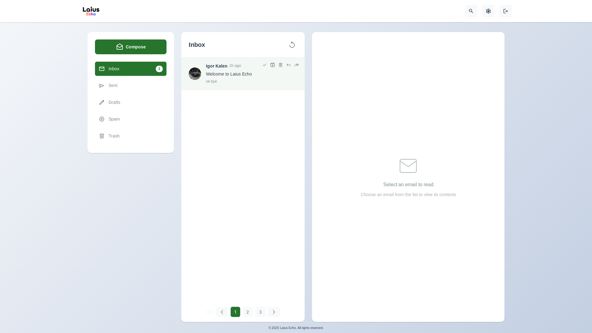 website screenshot of https://laius-echo-static.pages.dev/
