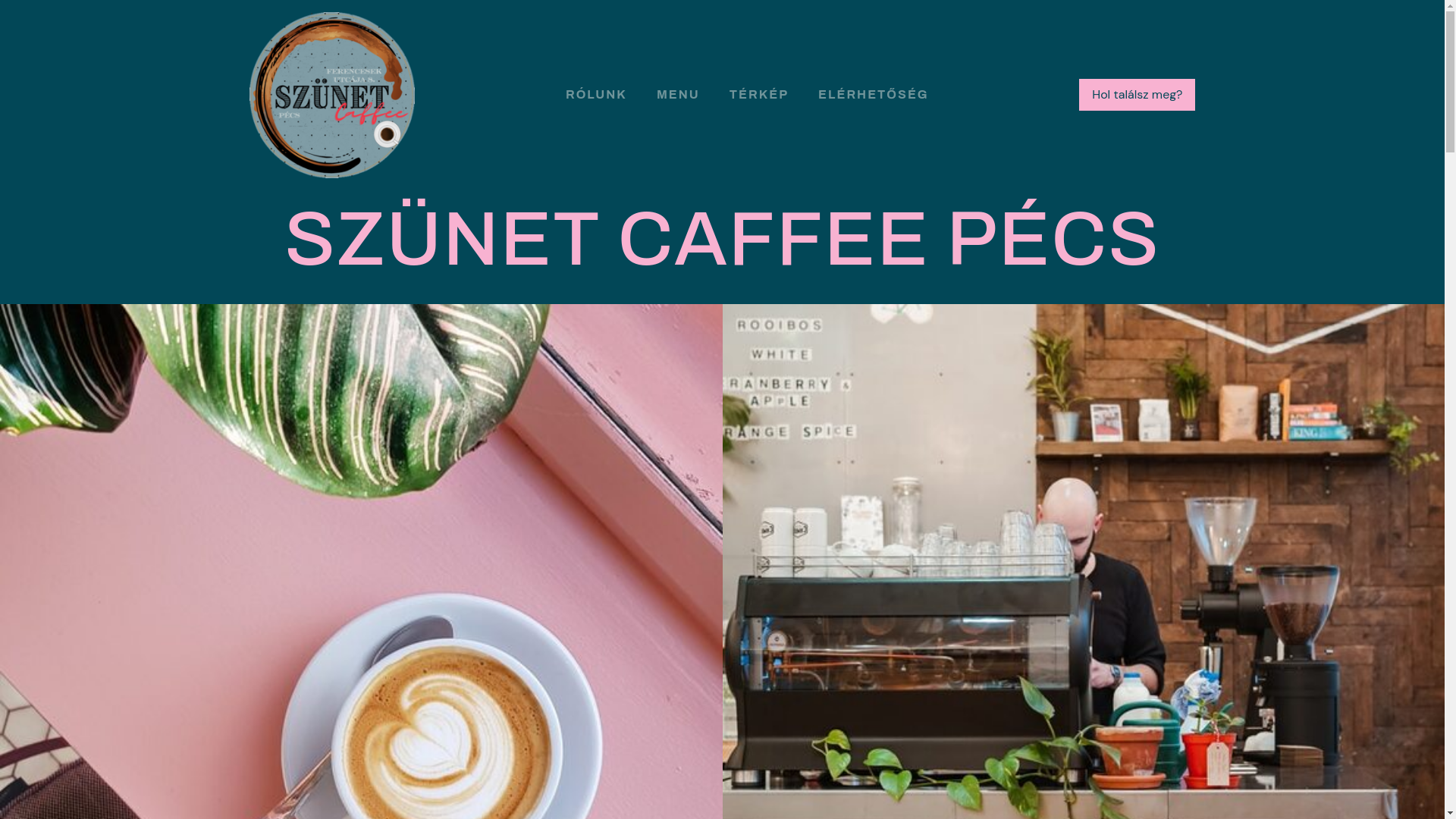 website screenshot of https://szunetcafe.hu/