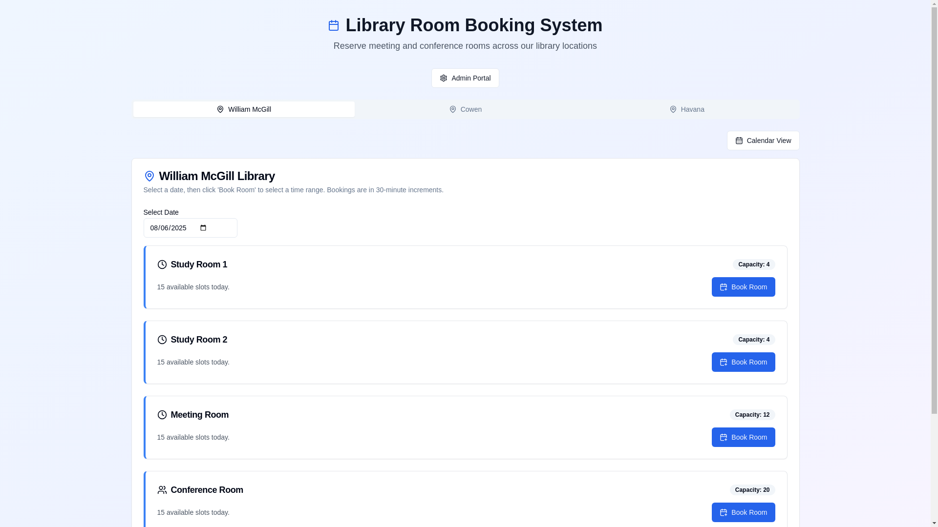 website screenshot of https://schedulesolutions.cloud/
