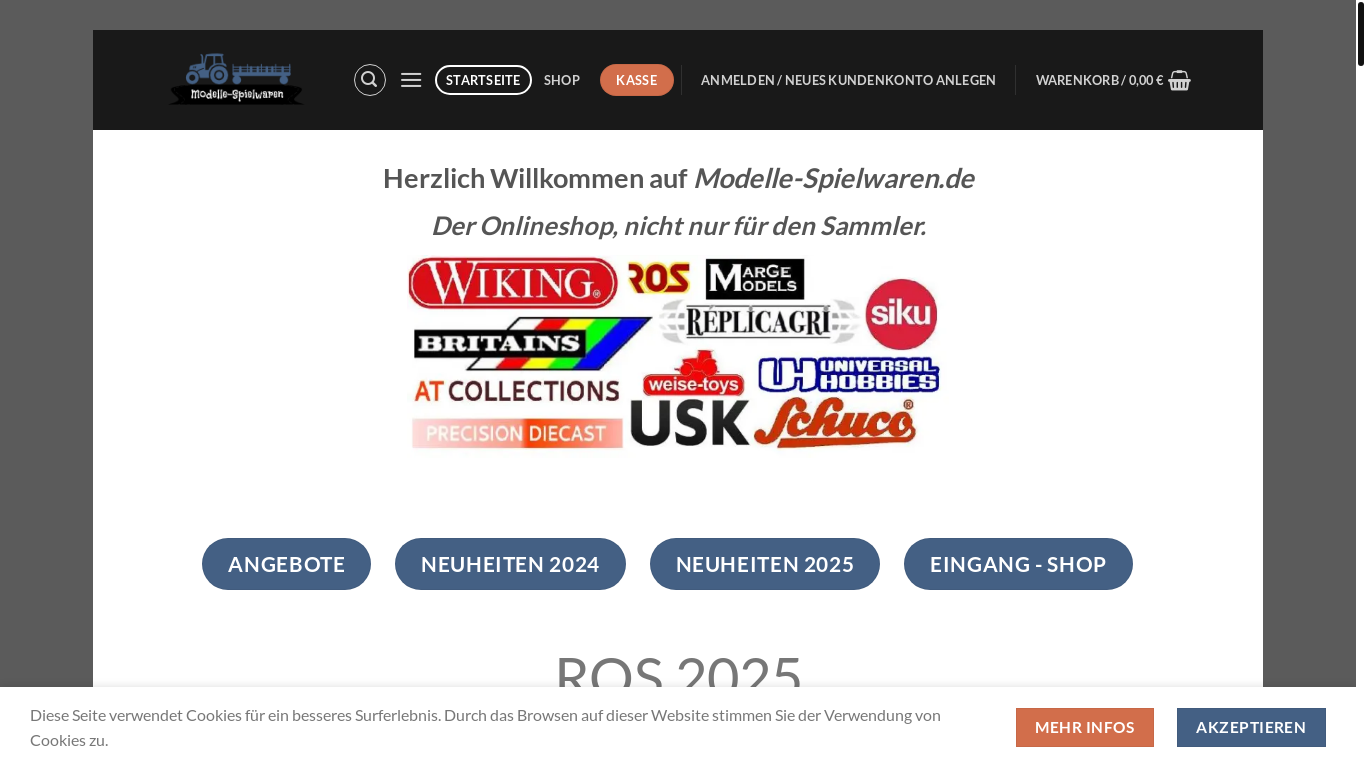 website screenshot of https://www.modelle-spielwaren.de/