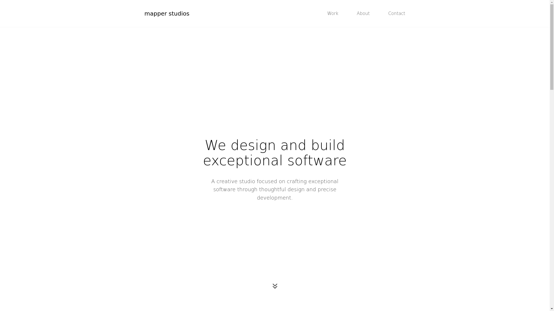 website screenshot of https://mapper-studios-website.pages.dev/
