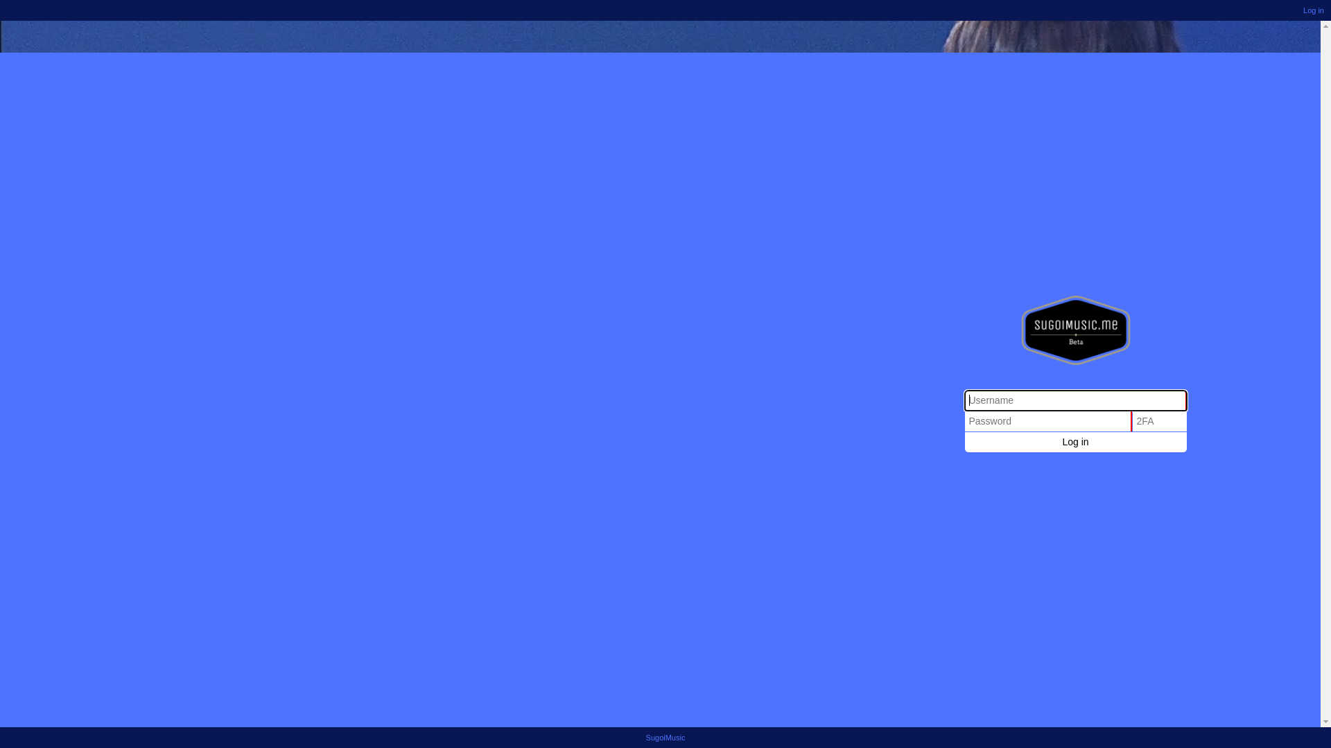 website screenshot of https://sugoimusic.me/