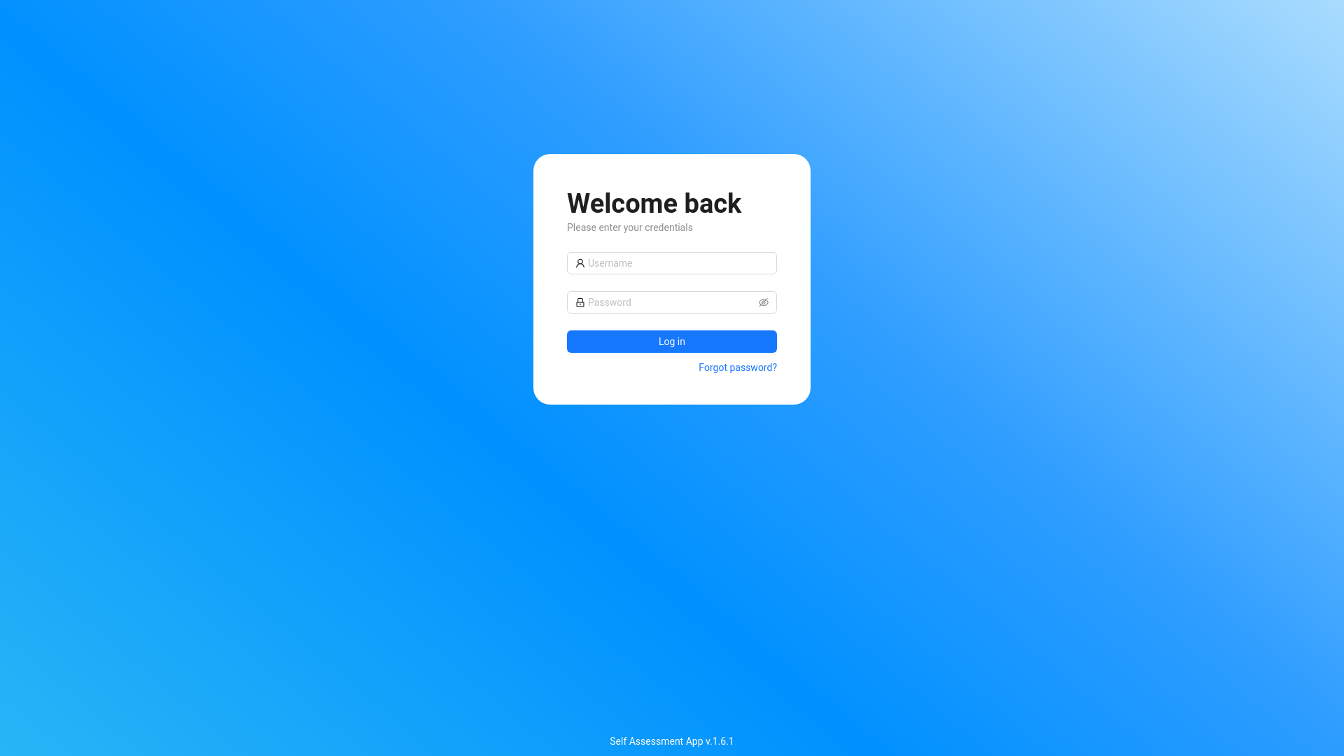 website screenshot of https://selfassessmenttool.pages.dev/