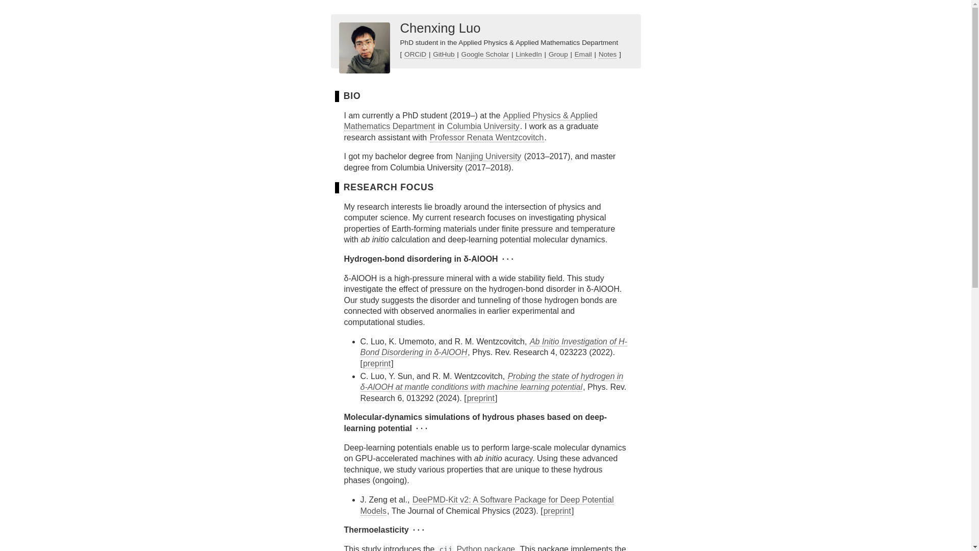 website screenshot of https://notes-csv.pages.dev/