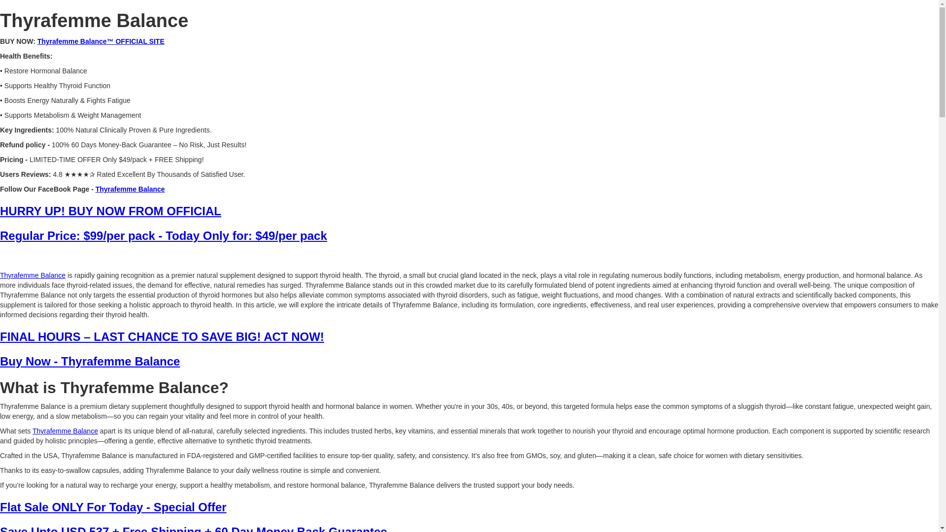 website screenshot of https://thyrafemme-balance-usa.webflow.io/