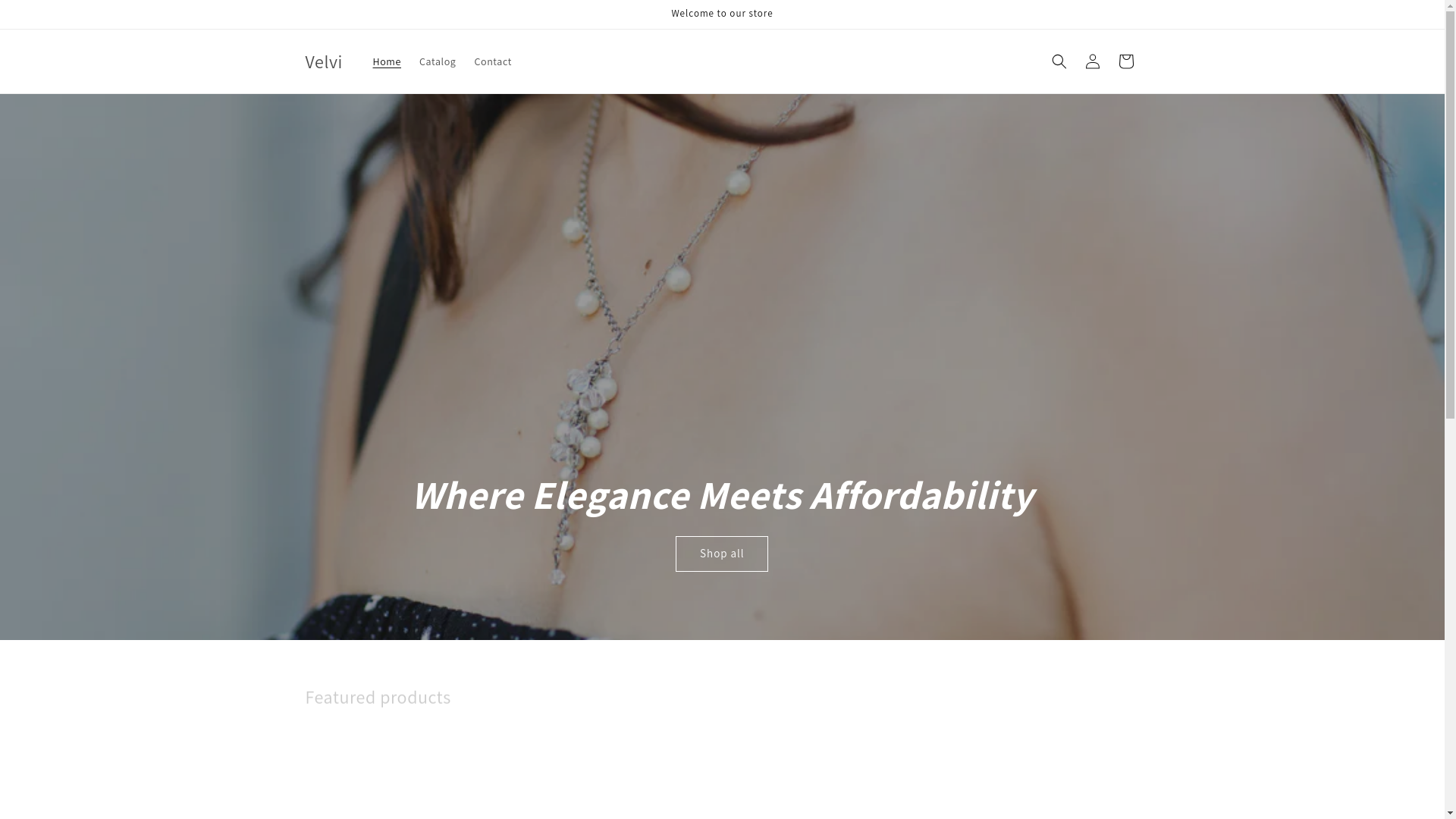 website screenshot of https://velvi.co.in/