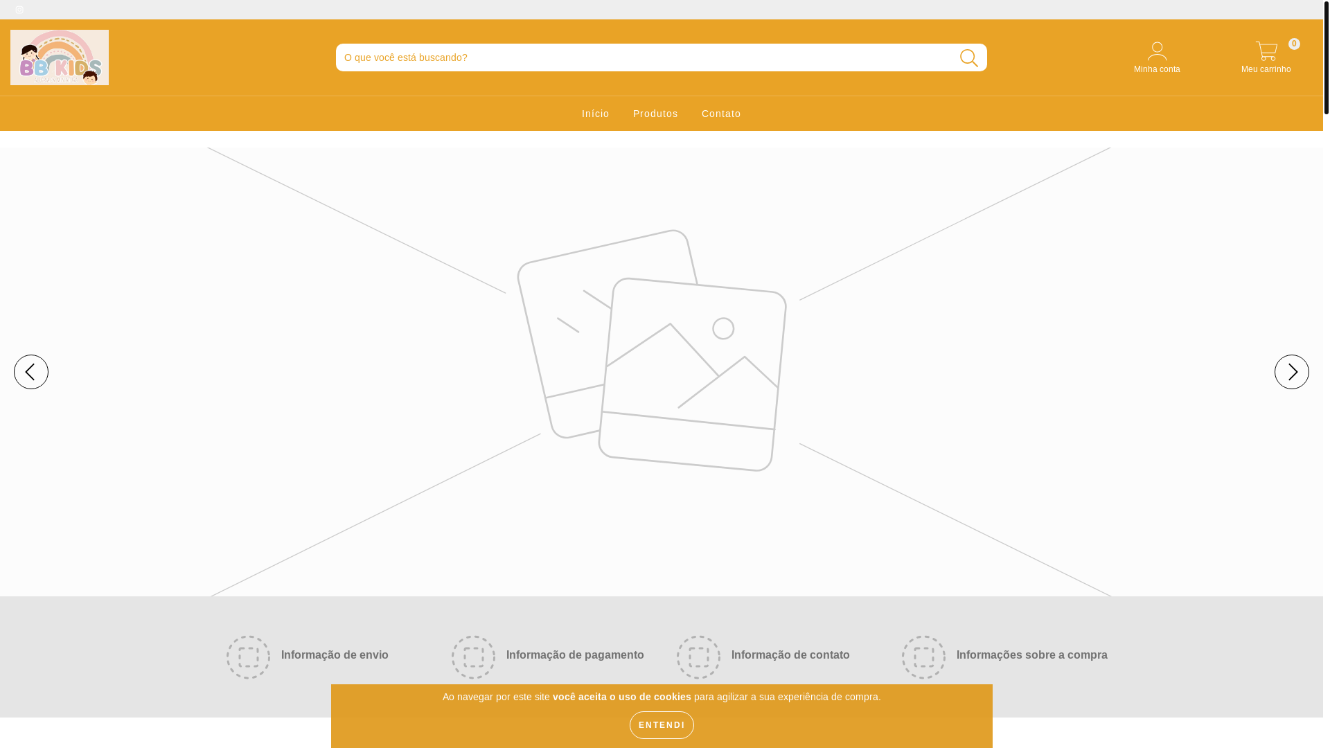 website screenshot of https://vestebenbekids.com.br/