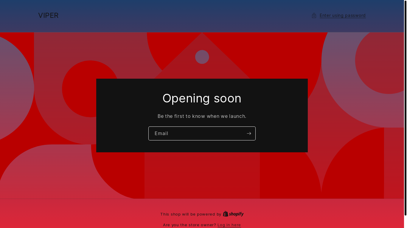 website screenshot of https://buyviperproducts.com/