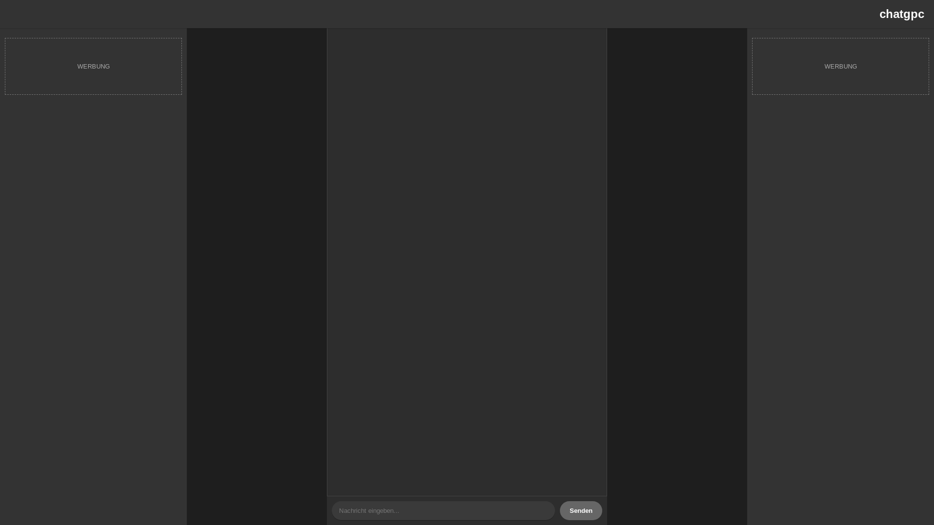 website screenshot of https://chatgpc.de/